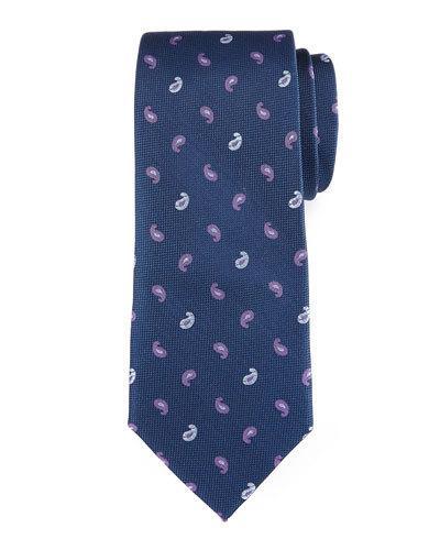 Micro Paisley-print