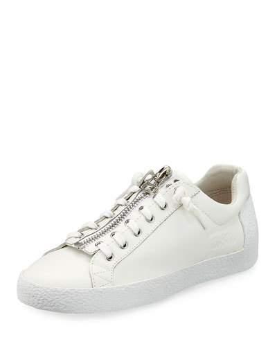 Nirvana Leather Zip Platform