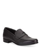 Men's Saffiano Leather Penny