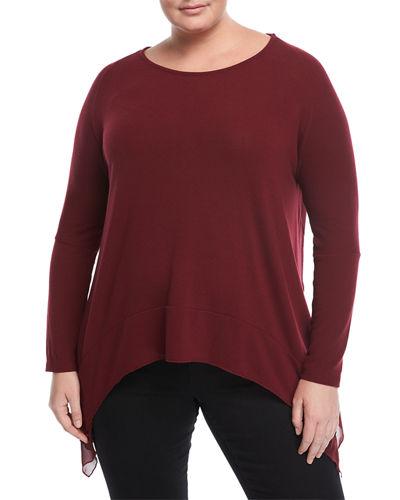 Long-sleeve Sharkbite Tunic,