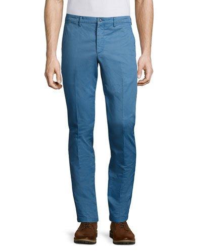 Eton Twill Pants, Blue