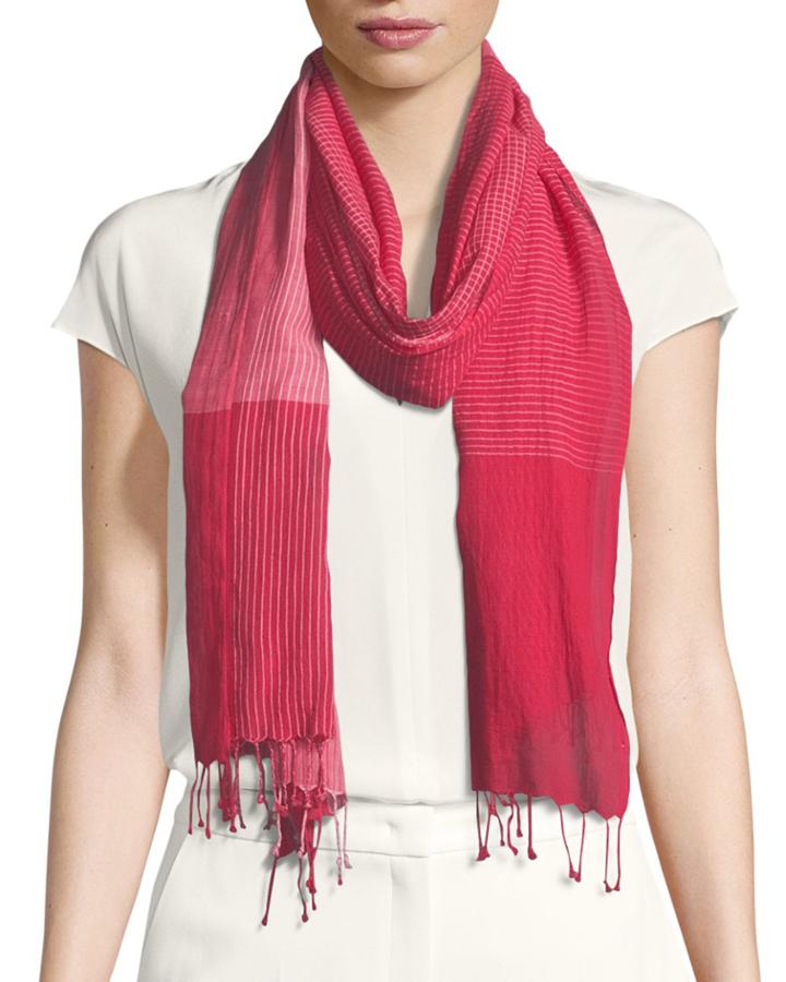 Hand-loomed Organic Cotton Plaid