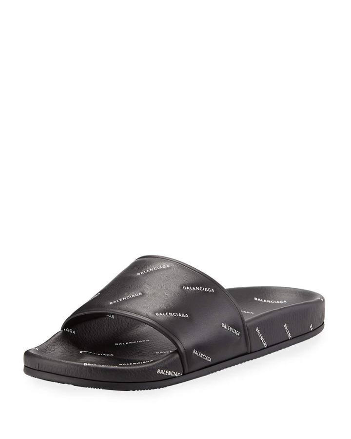 Men's Logo-print Pool