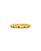 Constellation 24k Black Diamond Stacking Ring,
