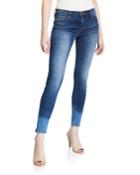 Le Skinny De Jeanne Faded-hem Jeans