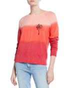 The Square Ombre Raglan-sleeve