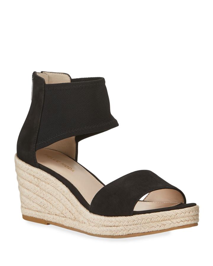 Kona Nubuck Wedge Espadrilles