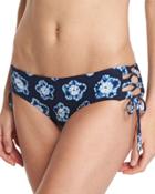 Kanoko Printed Lace-up