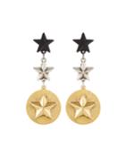 3-star Drop Earrings