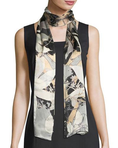 Shadow Floral Oblong