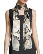 Shadow Floral Oblong