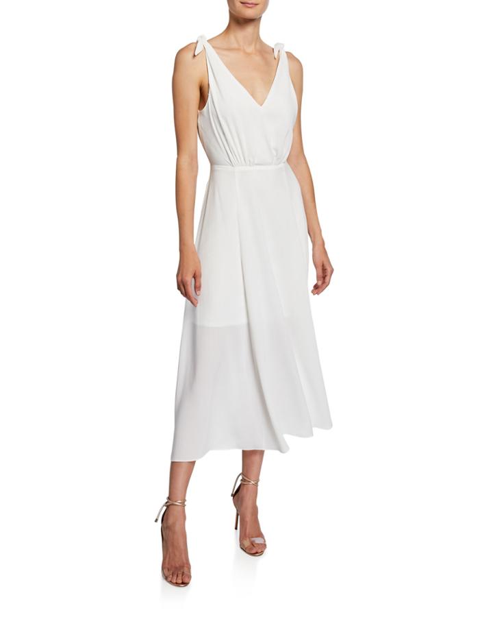 Pebble Georgette Crepe Dress