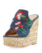 Bahia Embroidered Denim