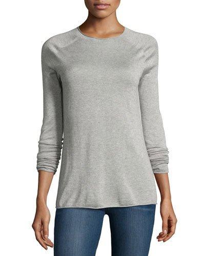 Silk-blend Rolled-neck Pullover