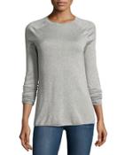 Silk-blend Rolled-neck Pullover