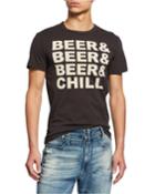 Men's Beer And Chill Graphic-print T-shirt