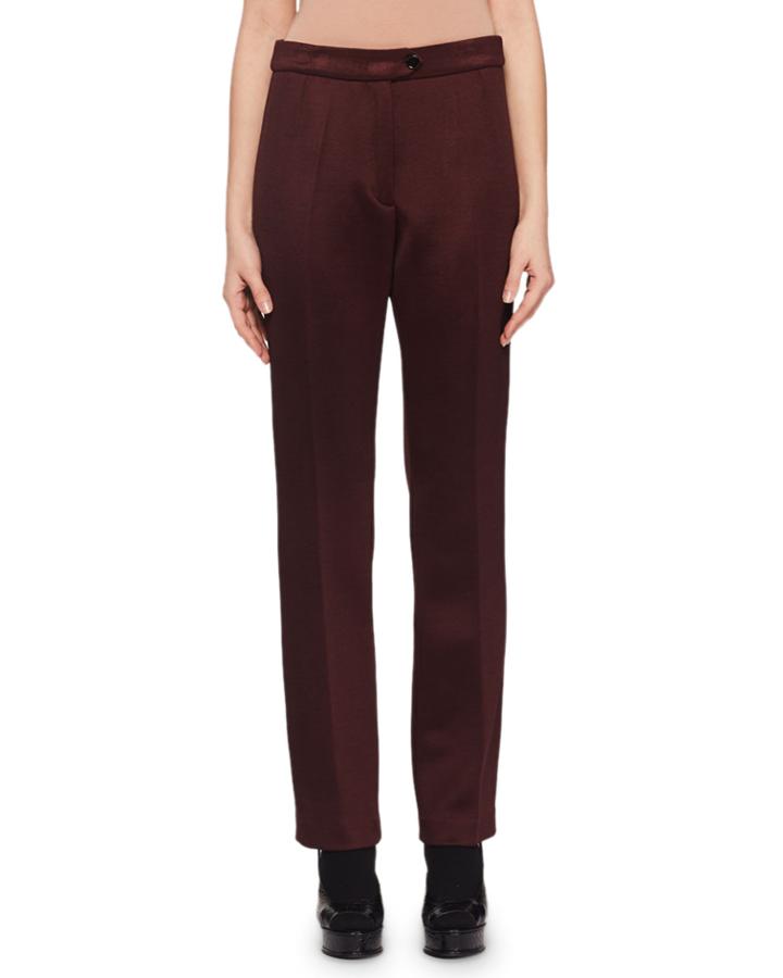 Flat-front Straight-leg Trouser