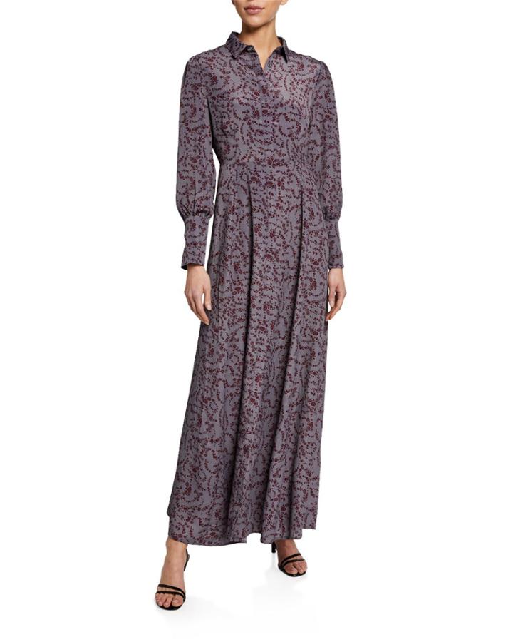Floral-print Maxi