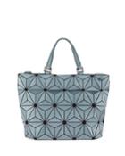 Shiny Floral Geo Tote Bag