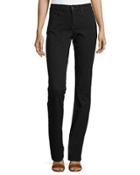 Billie Mini-boot Cut Jeans, Black