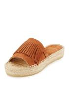 Sammy Fringe Suede Slide