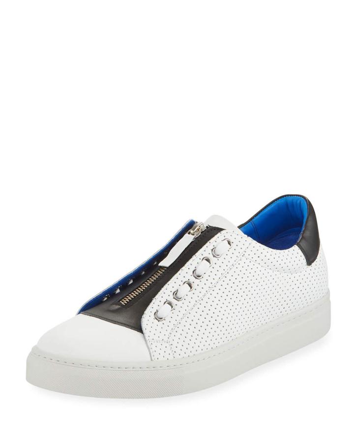 Men's Panda Colorblock Zip