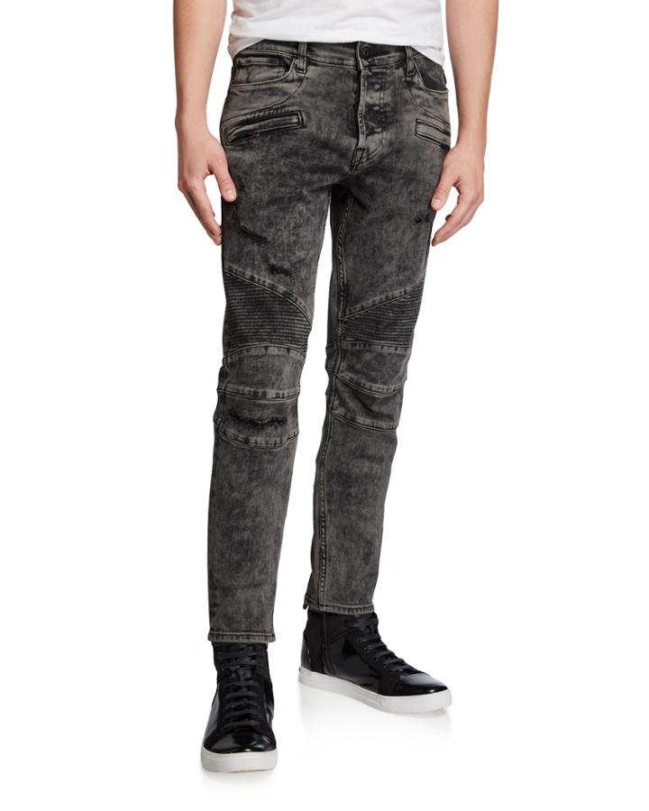 Men's Blinder Biker Faded