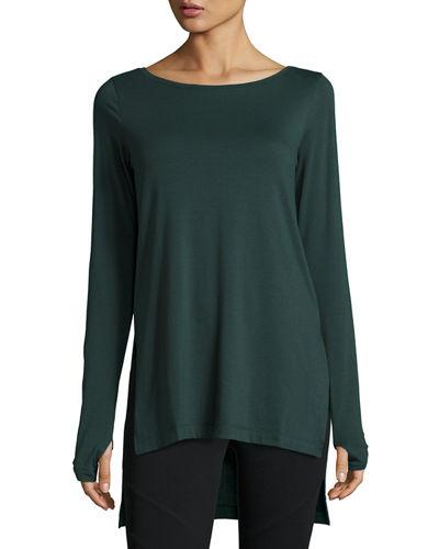 Willow Long-sleeve High-low Tunic