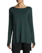 Willow Long-sleeve High-low Tunic