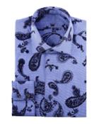 Men's Rondie Long-sleeve Paisley Flock