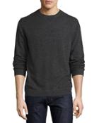 Cashmere Sweatshirt, Charcoal