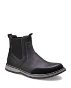 Men's Mixed Leather Chelsea Boots