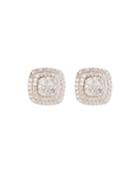 14k Diamond Double-halo