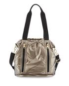 Malia Nylon Drawstring Bag