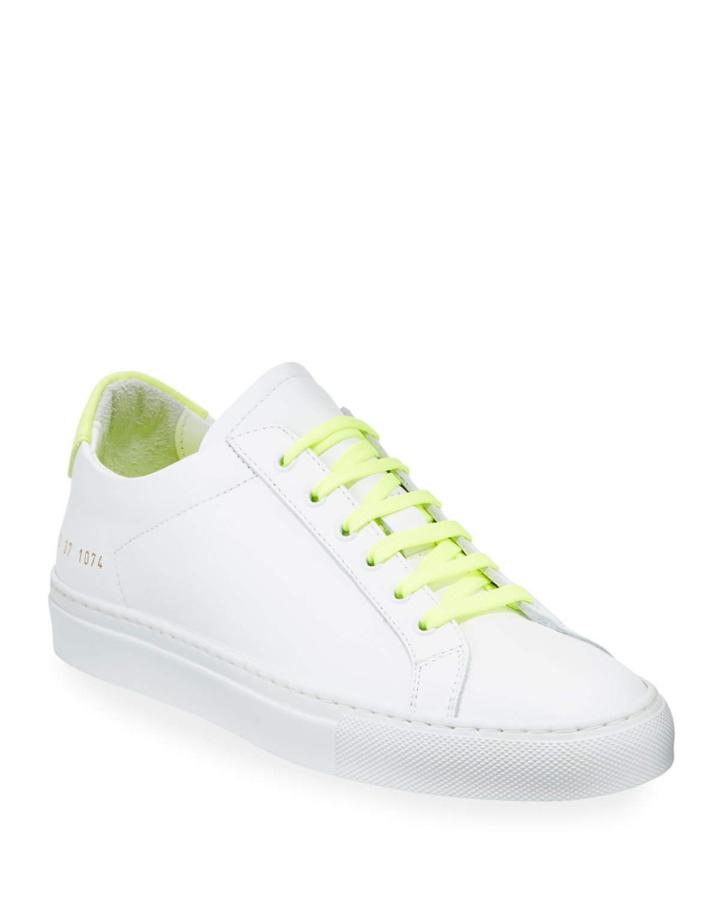 Leather Neon-lace Basket