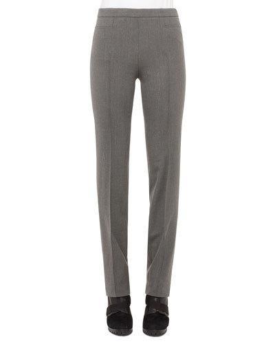 Francoise Straight-leg Pants, Cliff
