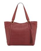 Gabriella Soft Weave Leather Tote Bag