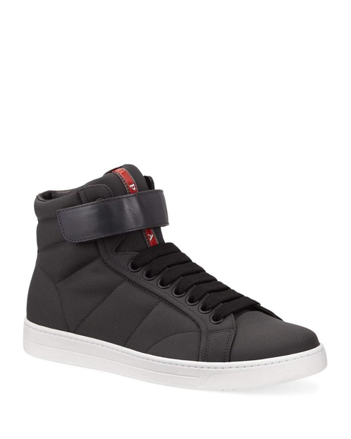 Men's High-top Nylon Canvas