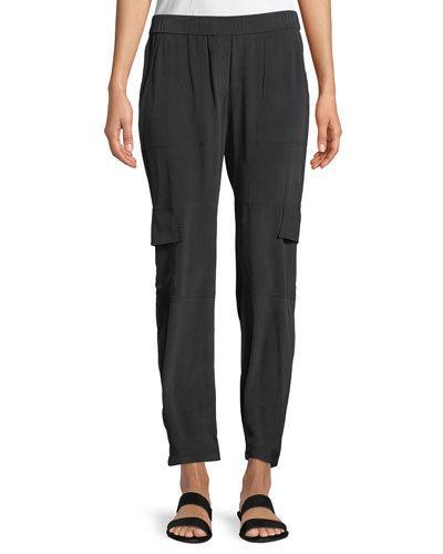 Hamtana Summer Silk Cargo Pants