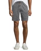 Men's Feather-print Stretch Pull-on