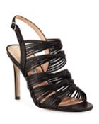 Crest Knotted Leather Slingback