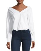 Vogue Devot Wide-neck Blouse