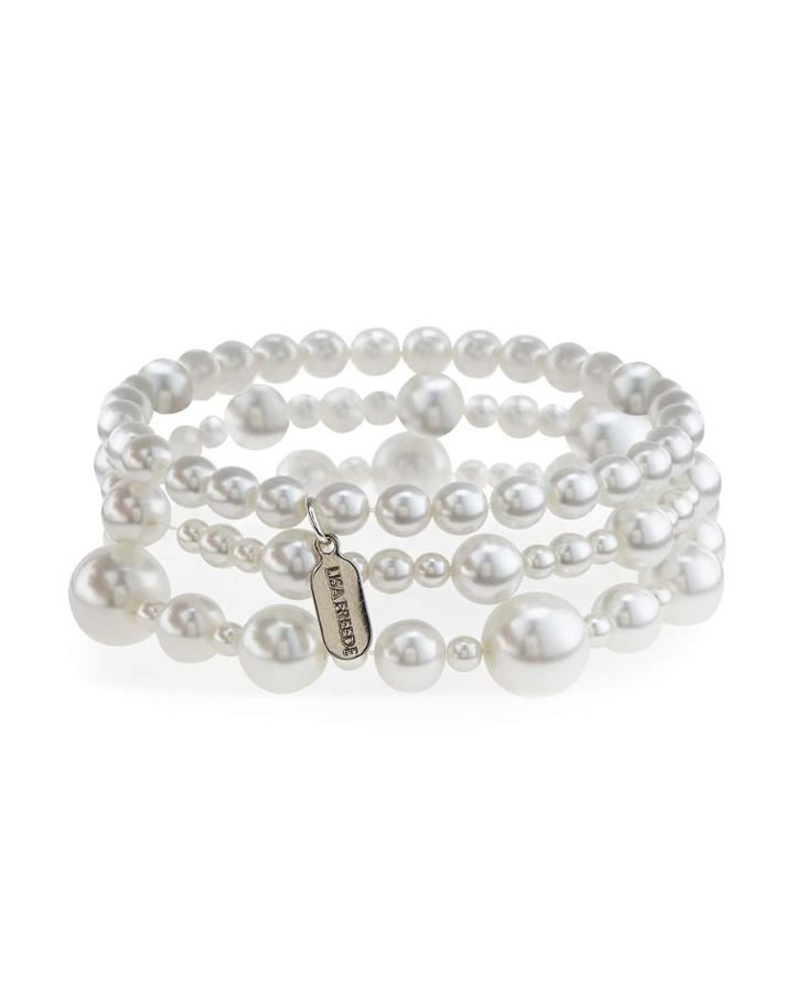 Juliet Pearly Crystal Bracelet
