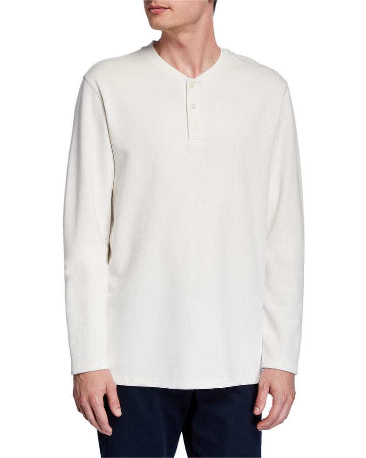 Men's Double-knit Henley