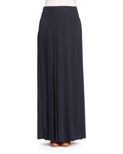 Pleated Kilt Maxi
