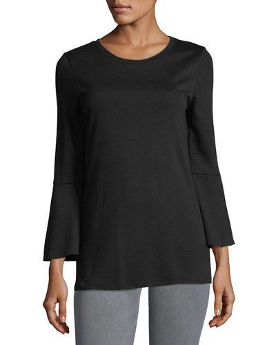 Flare-sleeve Tee