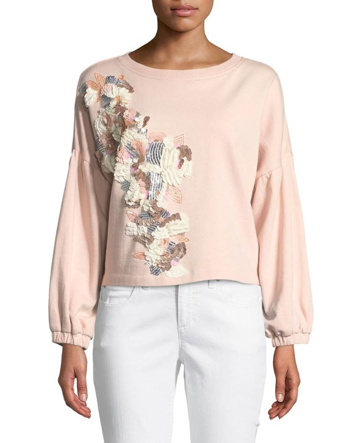 Berniece Crewneck Sequined