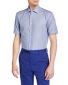 Men's Geo Printed Short-sleeve