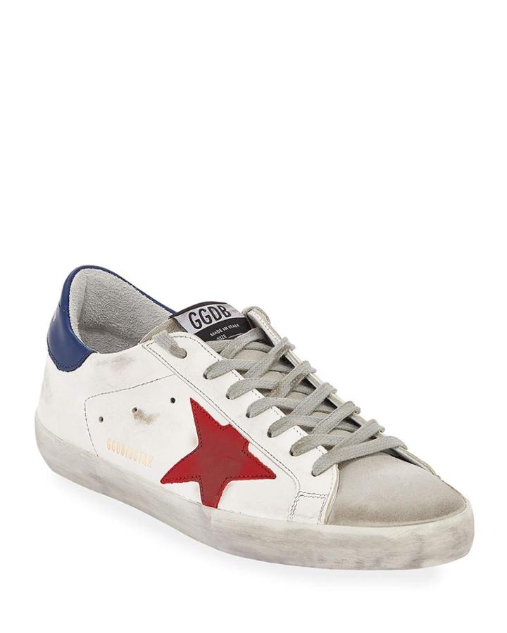 Superstar Mixed Leather Low-top