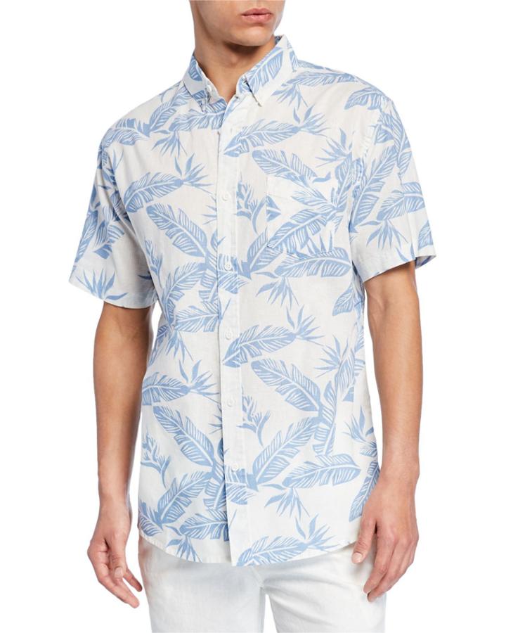 Men's Jack Feather-print